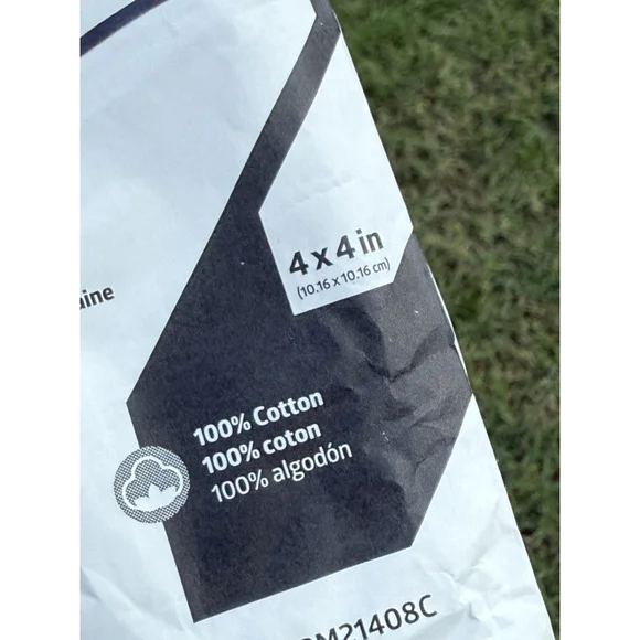 Medline 4 x 4 Gauze Sponges 100% Cotton 8-Ply Woven Non-Sterile Gauze 200 NEW - Picture 5 of 5